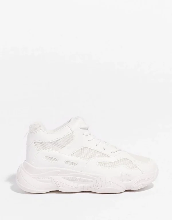 Leather Chunky Sneakers