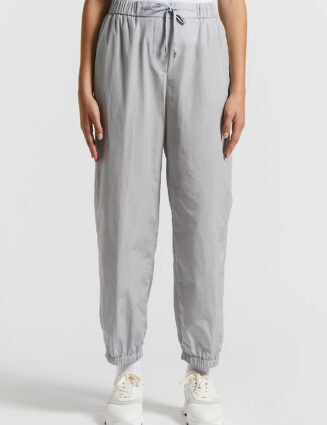 Peserico - Technical cotton poplin trousers - Gray