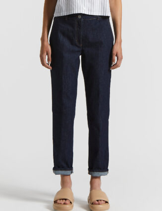 Peserico - Lightweight comfort cotton denim - Space blue