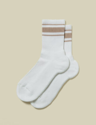 Peserico - Cotton sports socks - Desert