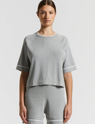 Peserico - Compact Egyptian cotton tricot jersey - Gray
