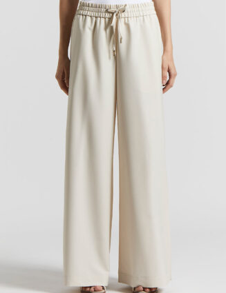 Peserico - Loro Piana technical gabardine trousers - Quartz sand