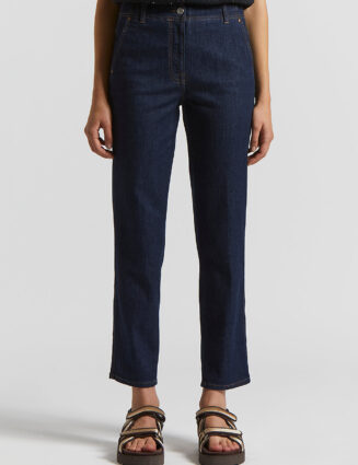 Peserico - Lightweight cotton comfort denim - Space blue