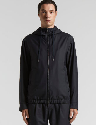 Peserico - Loro Piana technical gabardine jacket - Space blue
