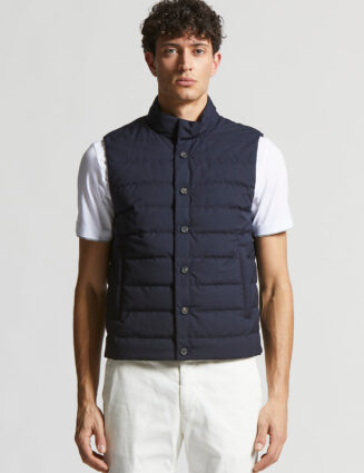 Peserico - Down waistcoat and technical viscose - Abyss