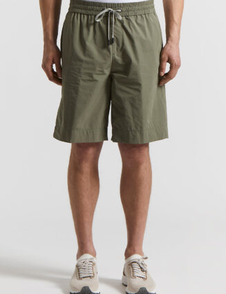 Peserico - Solotex technical fabric Bermuda shorts - Mediterranean nature