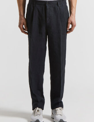 Peserico - Pure linen trousers - Abyss