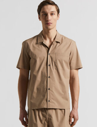Peserico - Lightweight stretch cotton  shirt - Beige