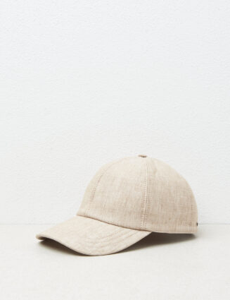 Peserico - Pure linen hat - Dirt path