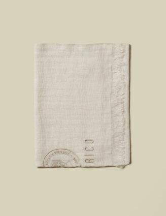 Peserico - Linen stole - Quartz sand
