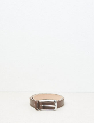 Peserico - Genuine leather belt - Tobacco