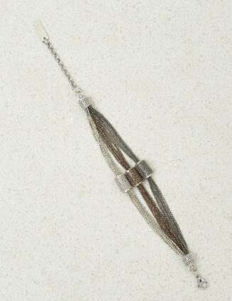 Peserico - Bracelet with Punto Luce - Gray