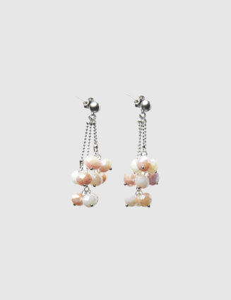 Peserico - Drop earrings with micro-crystals - Aurora
