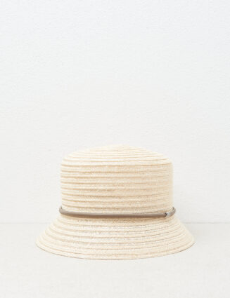 Peserico - Abaca fisherman hat - Quartz sand