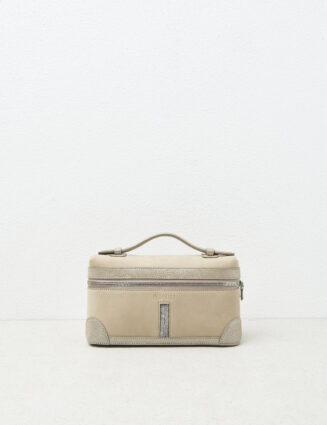 Peserico - Genuine leather briefcase with Punto Luce - Cappucino