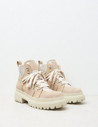 Peserico - Genuine nubuck leather boots - Cappucino